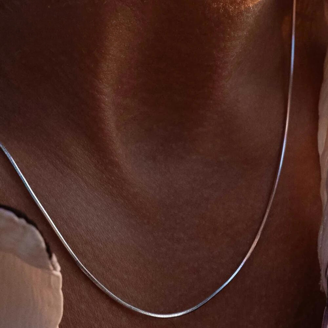 Roma Men's Necklace, alternate angle 1