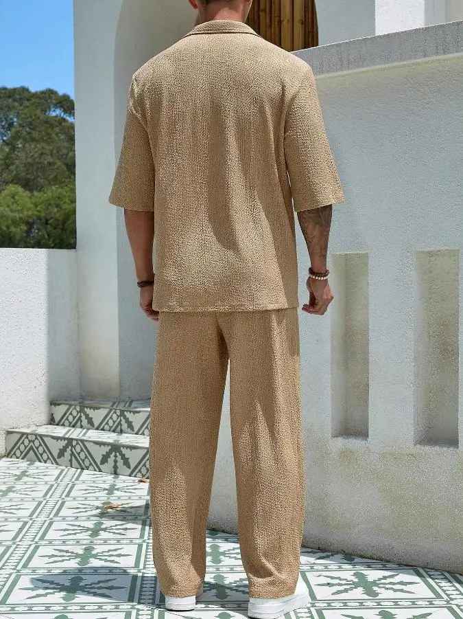 Matteo Men's Relaxed Summer Set, alternate angle 7