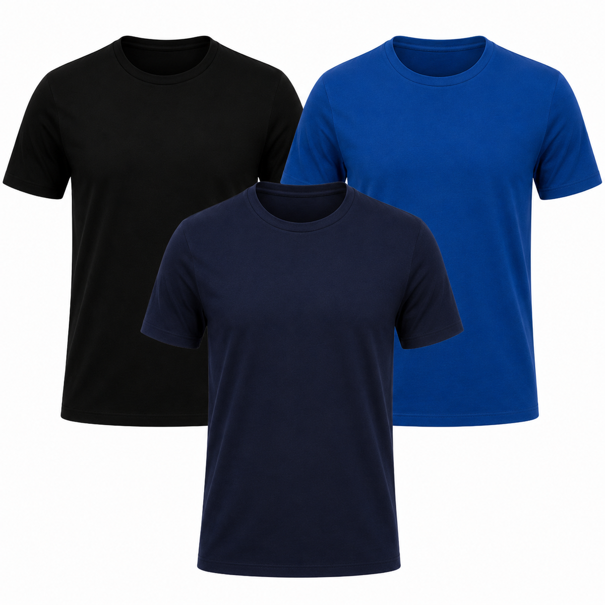 Men's Classic Essential Shirts – 3-Pack, alternate angle 2