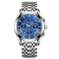 Elite Empyrean Men's Automatic Steel Watch, alternate angle 2