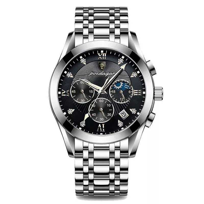 Elite Empyrean Men's Automatic Steel Watch, alternate angle 1