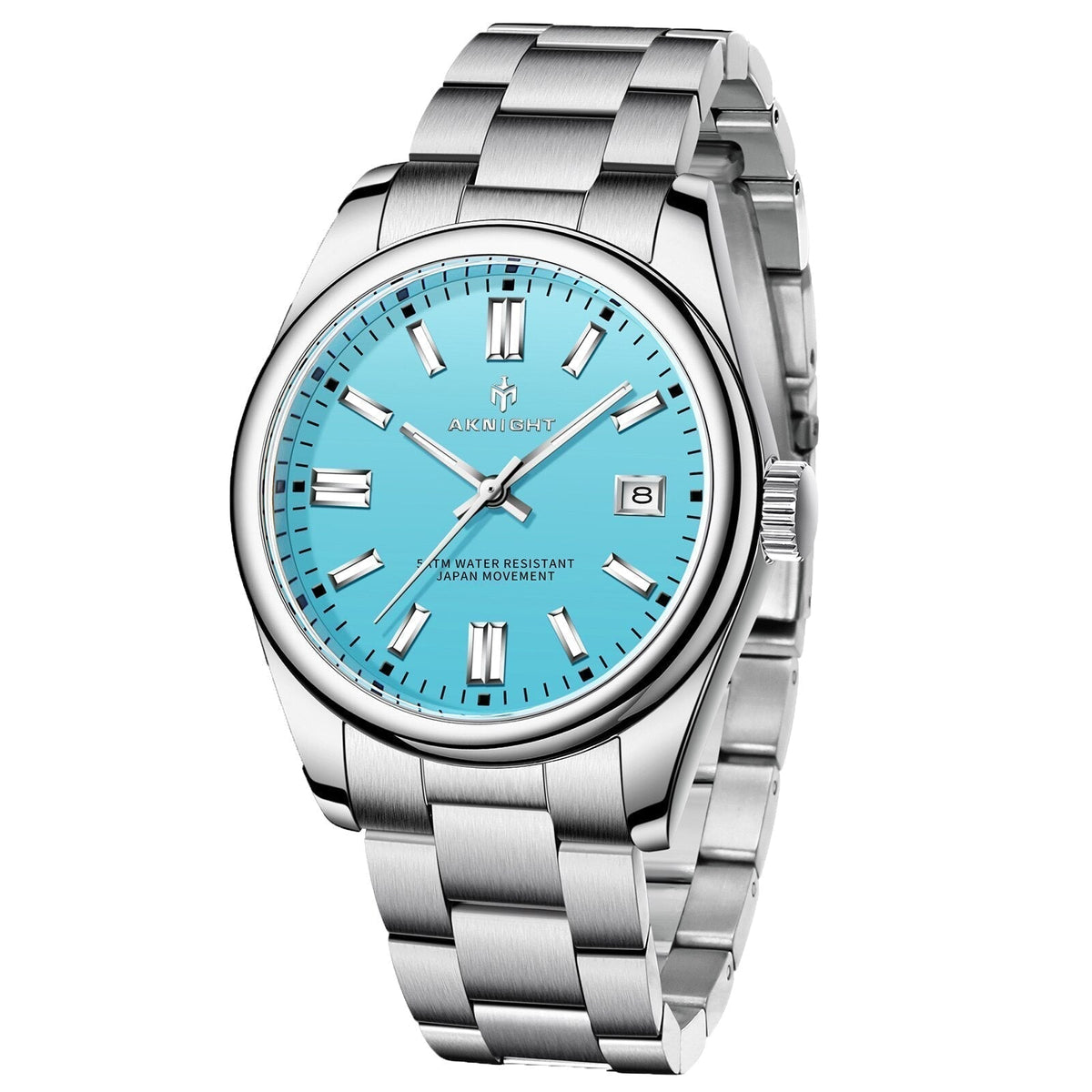 Men's Luminous Quartz Steel Watch photographed for Eaton Row Co.