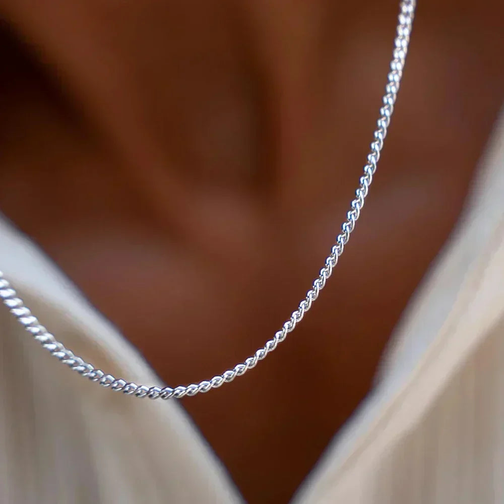Genova Men's Necklace, alternate angle 1