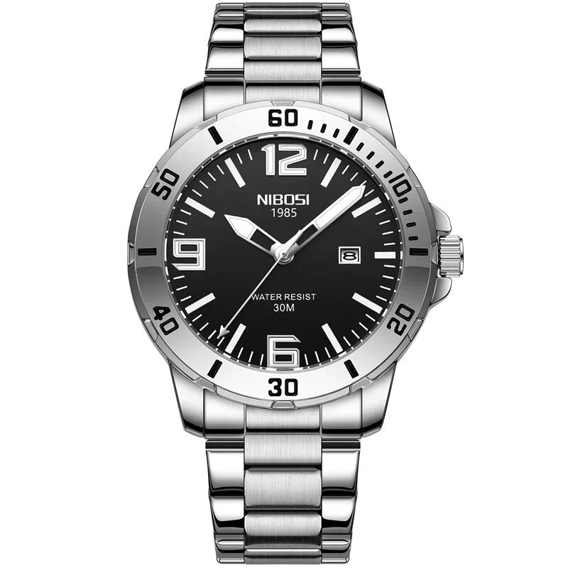 Men's Sport Quartz Steel Watch photographed for Eaton Row Co.