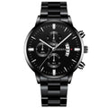 Geneva Diplomacy Men's Automatic Steel Watch photographed for Eaton Row Co.