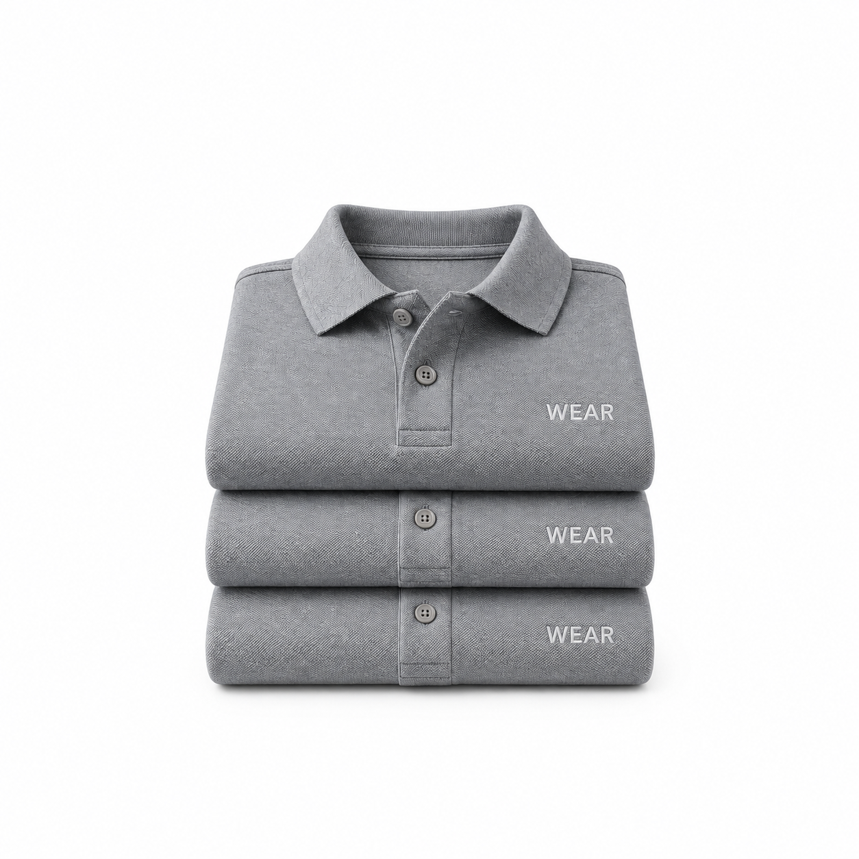 Men's Classic Polo Shirts – 3-Pack