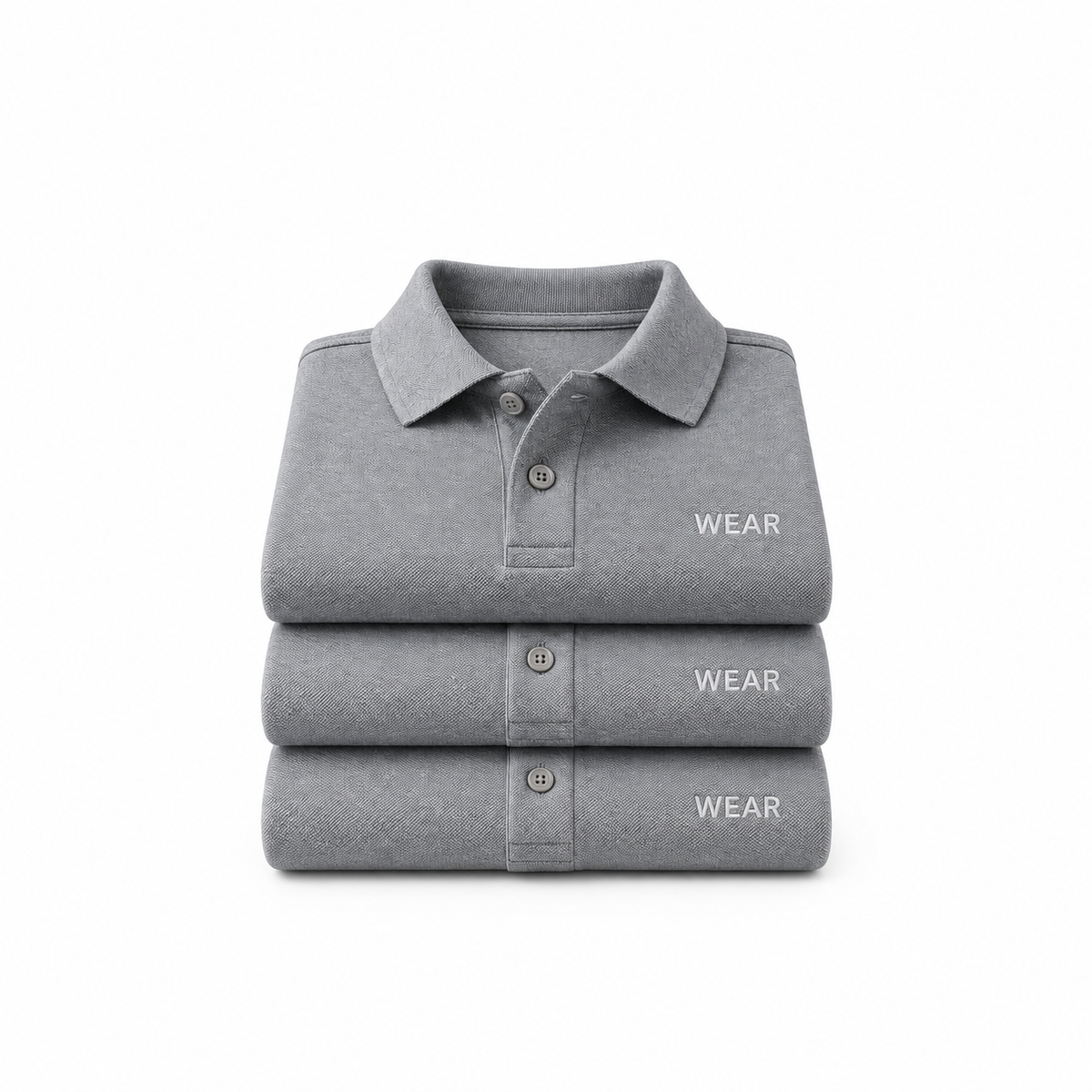 Men's Classic Polo Shirts – 3-Pack