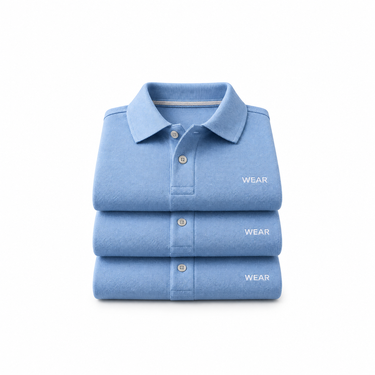 Men's Classic Polo Shirts – 3-Pack