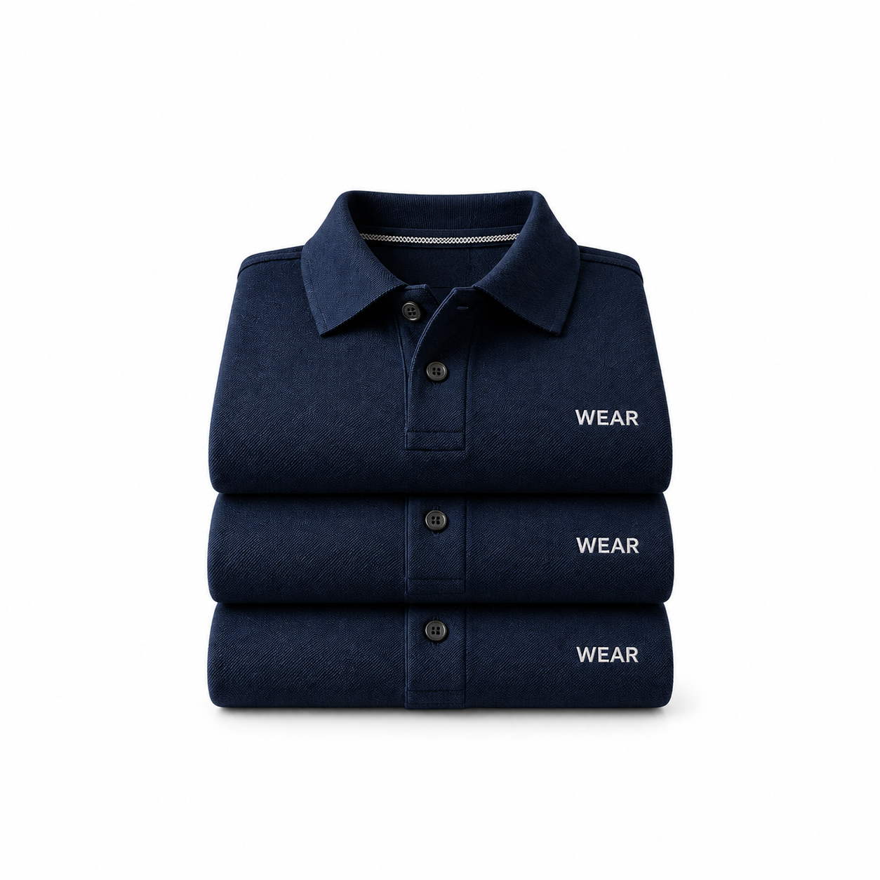 Men's Classic Polo Shirts – 3-Pack