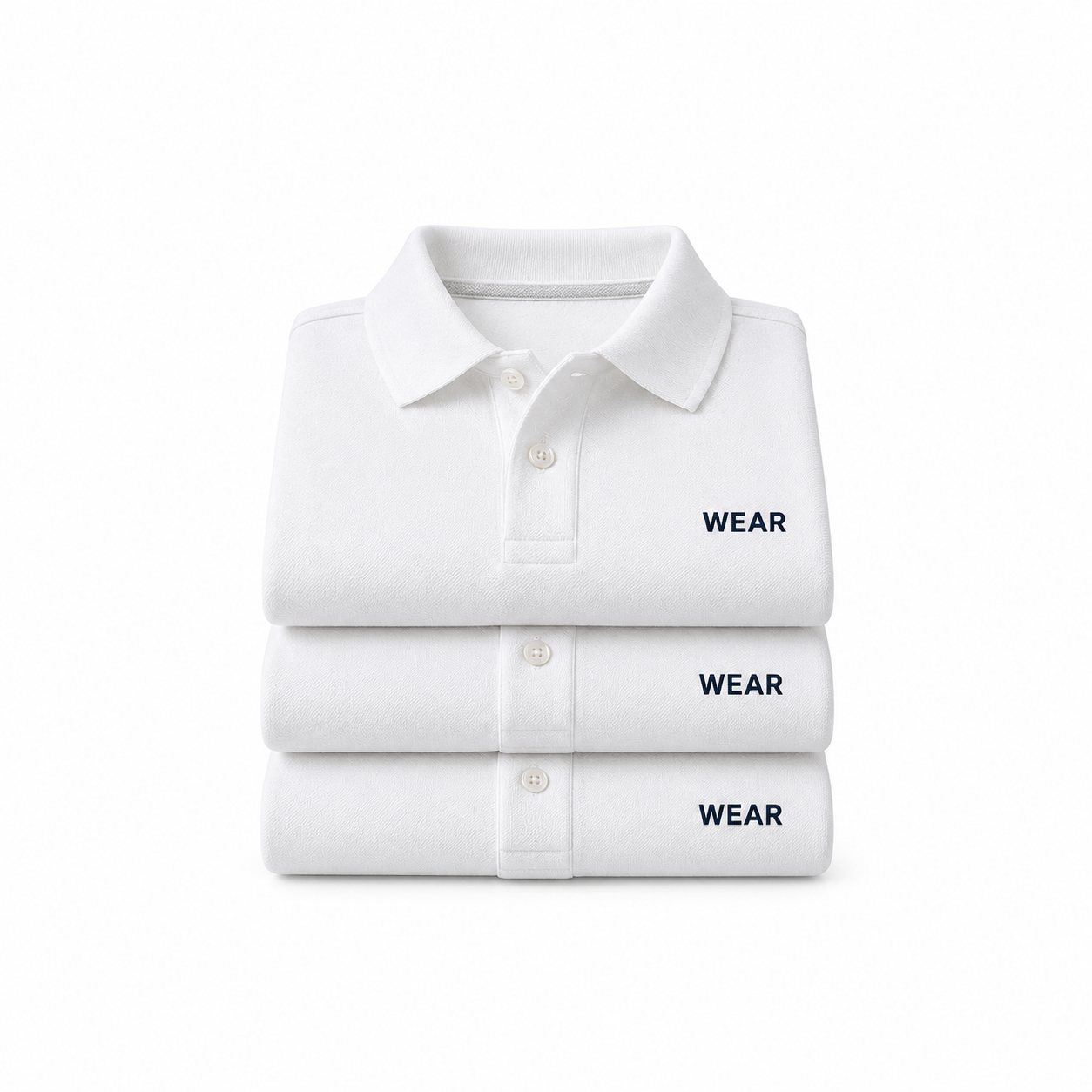 Men's Classic Polo Shirts – 3-Pack