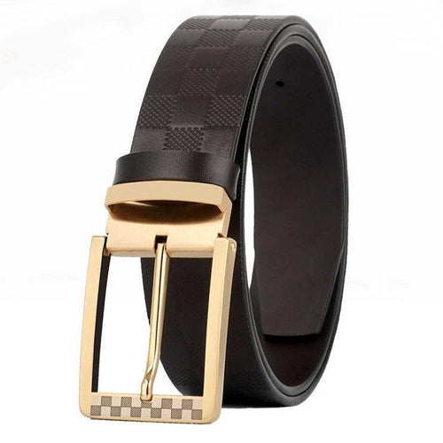 Edvard Men's Leather Suit Belt, alternate angle 1