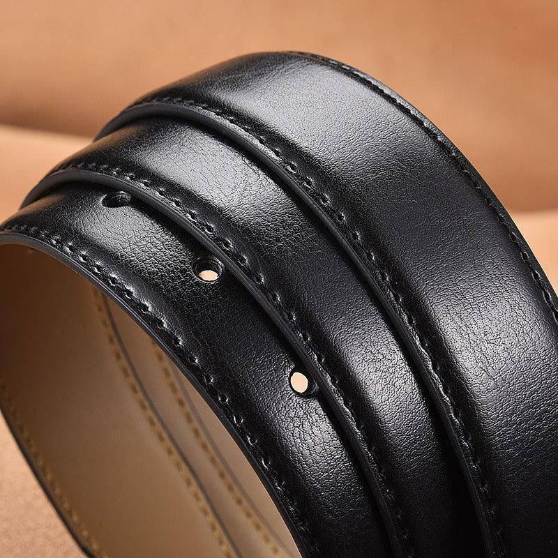 Jonathan Men's Leather Suit Belt, alternate angle 11