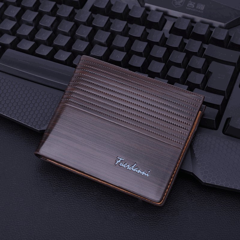Men's Embossed Multi-Card Wallet, alternate angle 3