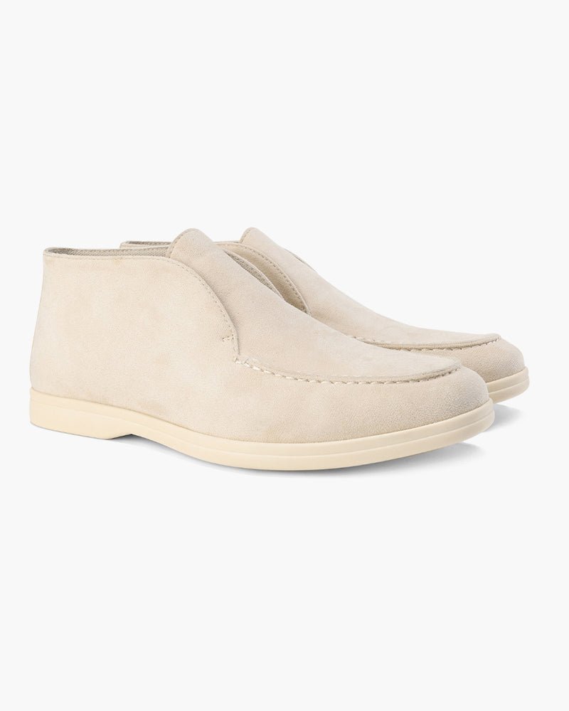 Men's Old Money High Suede Loafers, alternate angle 11