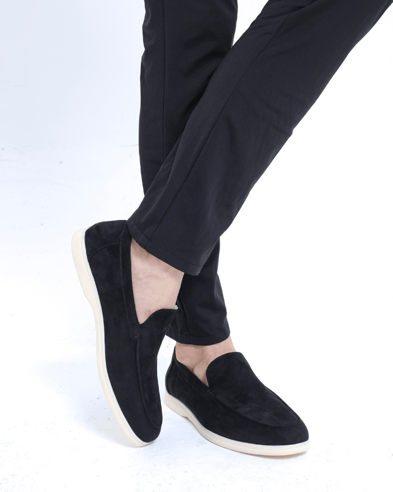 Men's Old Money Suede Loafers, alternate angle 8