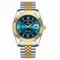 GoldenStar Men's 40mm Water-Resistant Steel Watch photographed for Eaton Row Co.