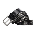 Makan Men's Studded Leather Belt photographed for Eaton Row Co.