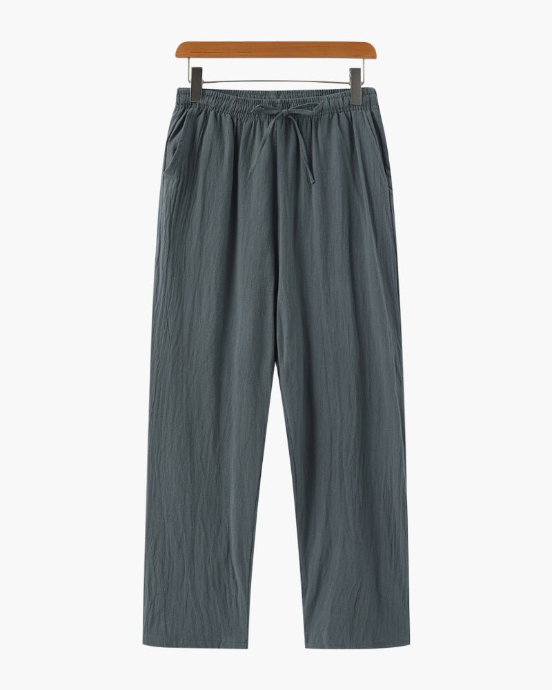 Zanzibar Men's Linen Trousers, alternate angle 5