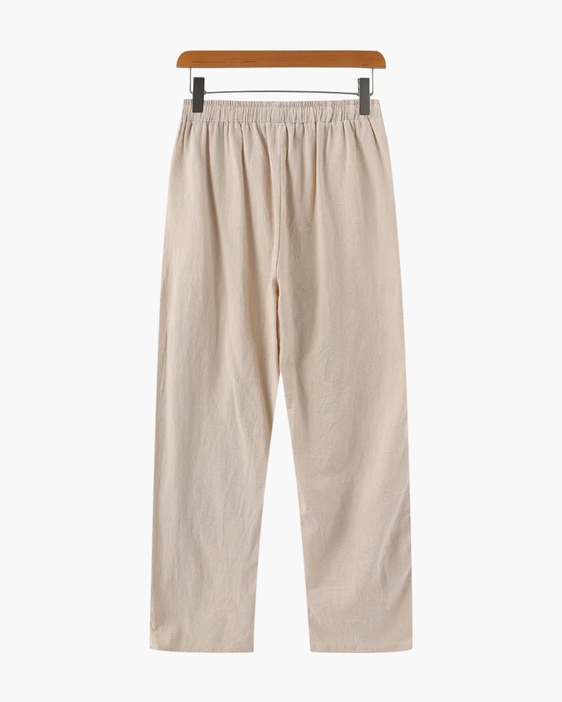 Zanzibar Men's Linen Trousers, alternate angle 2