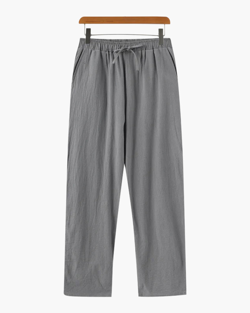 Zanzibar Men's Linen Trousers, alternate angle 4
