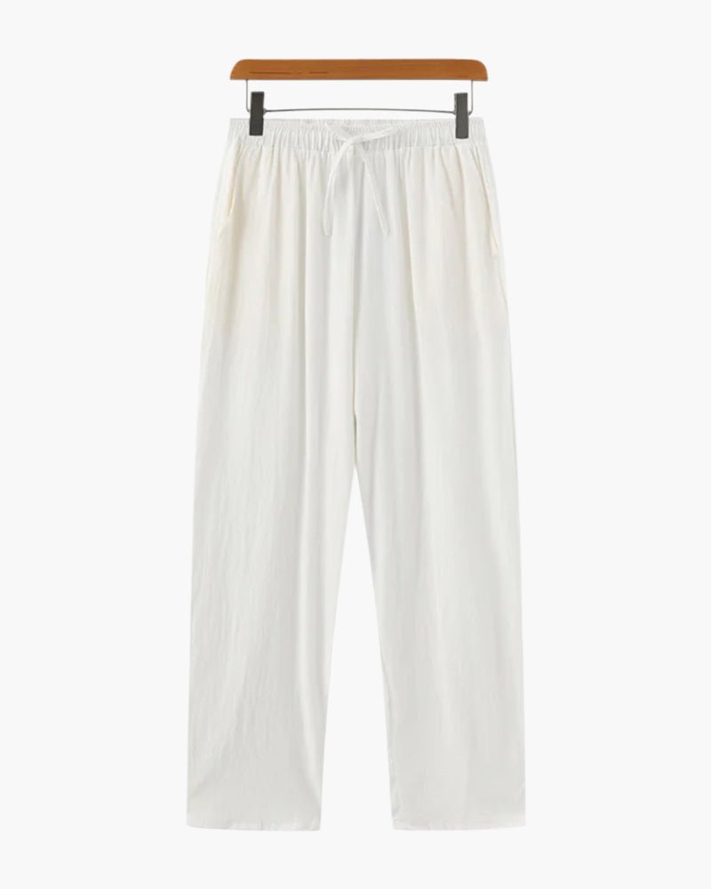 Zanzibar Men's Linen Trousers, alternate angle 3